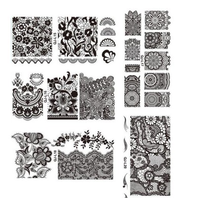 2018 Best Stamping Art Designs Newest JQ Series Nail Stamping Plates